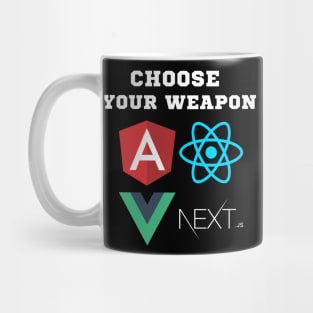 Choose your JavaScript framework Mug